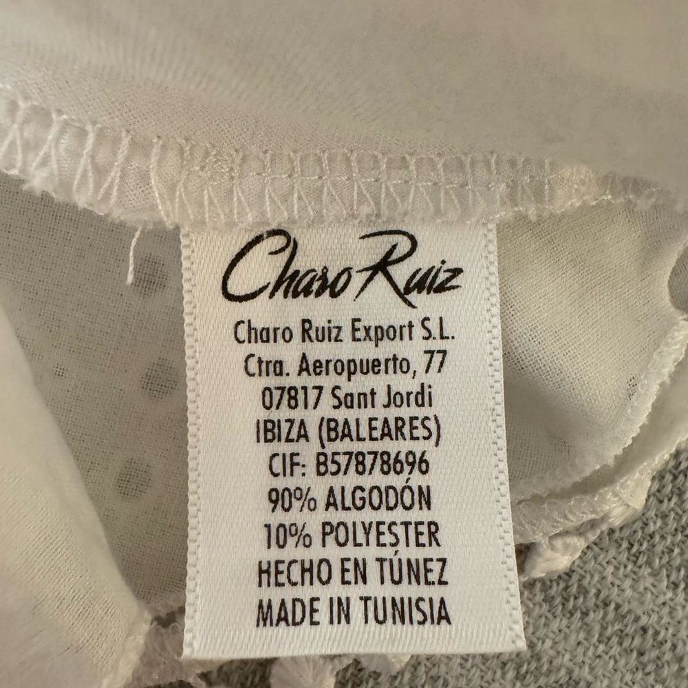 Charo Ruiz White Mini Dress - Picture 9 of 11